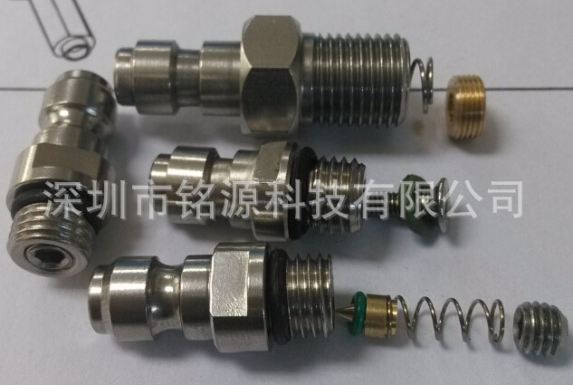 8mm快接公頭漏氣的幾種情況分析！